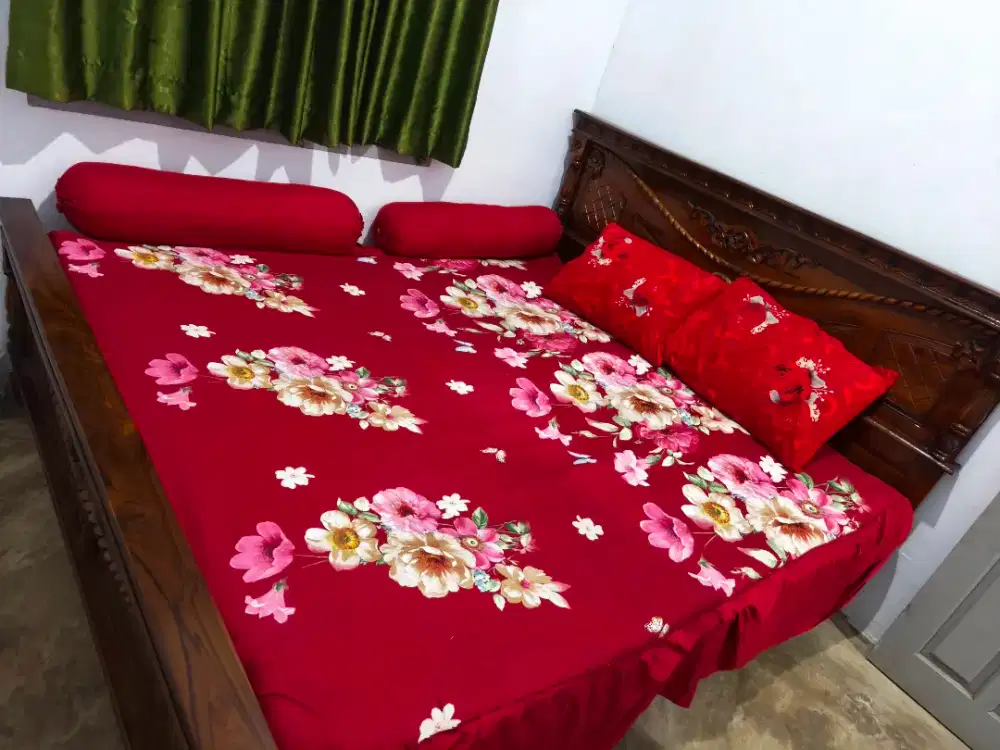 Tempat tidur Jati 200 x 180