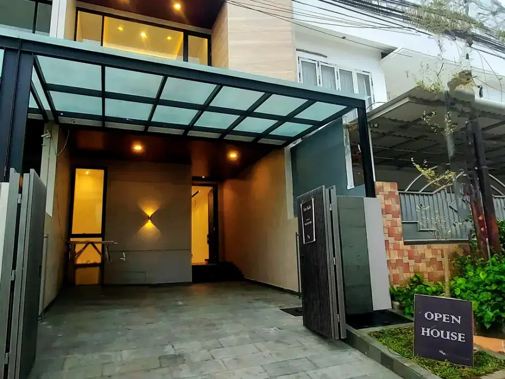 Rumah Baru 2 Lantai Modern Minimalis di Kupang Baru, Surabaya Barat