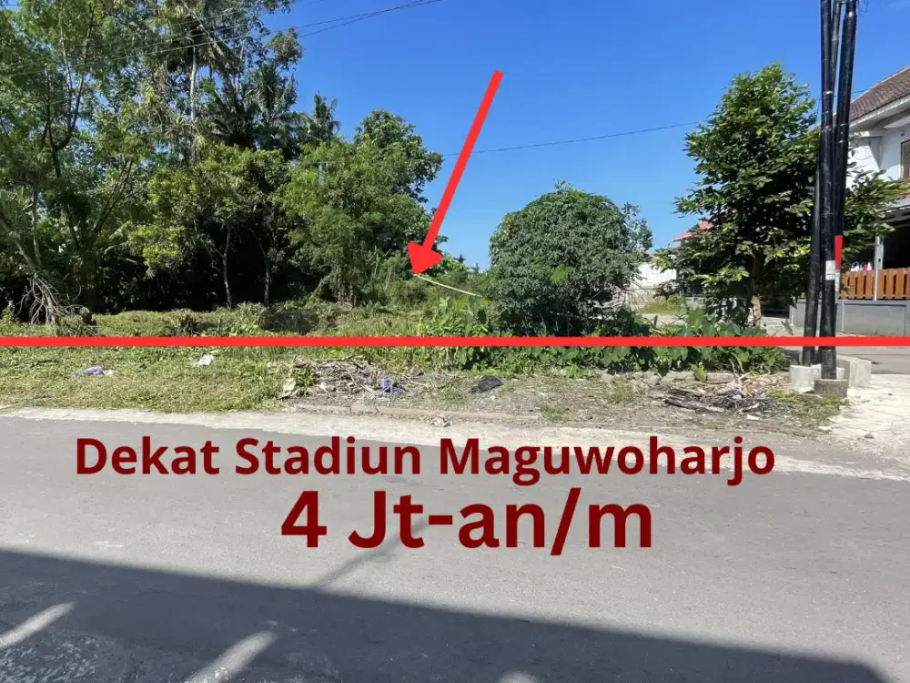 Tanah Maguwoharjo Dekat Kampus AMIKOM; SHM Pekarangan