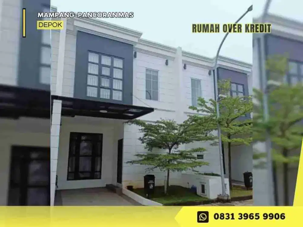 Over Kredit rumah 2lantai 110JT dkt Tol di Elite Element Mampang