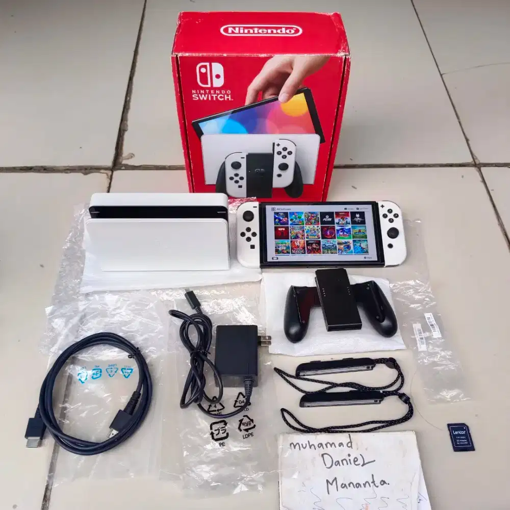 Nintendo switch oled ce fewe 512GB fullgame