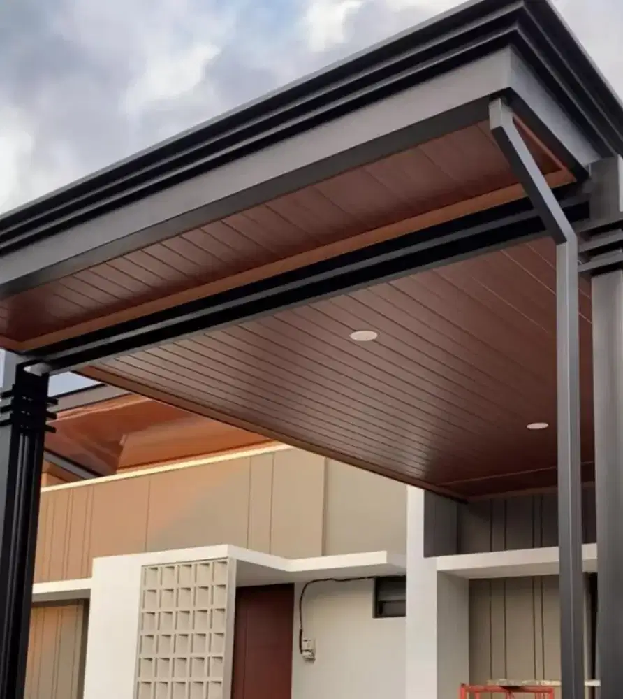 Kanopi atap alderon pelapon PVC