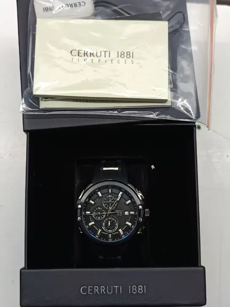 Jam Tangan Pria Cerruti 1881 Ori Mulus Murah