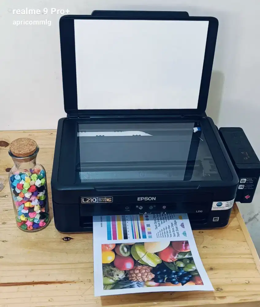 Printer Epson L210 bisa print scan copy sudah modif pabrik siap pakai
