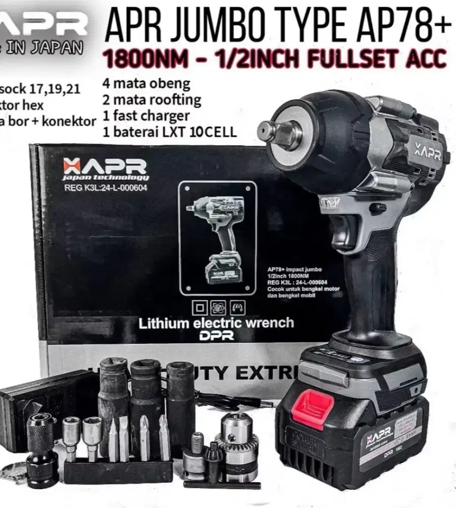 Impact APR jumbo torsi 1800nm komplit mata