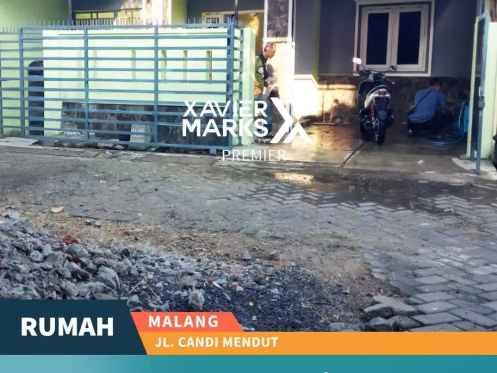 Rumah Pojok Murah Di Jalan Candi Mendut Lowokwaru Malang