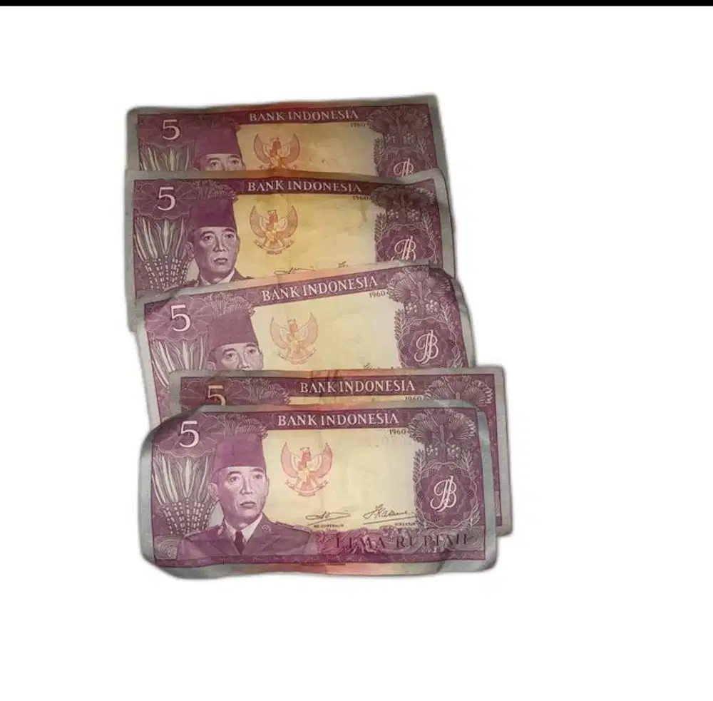 Uang 5 rupiah tahun 1960