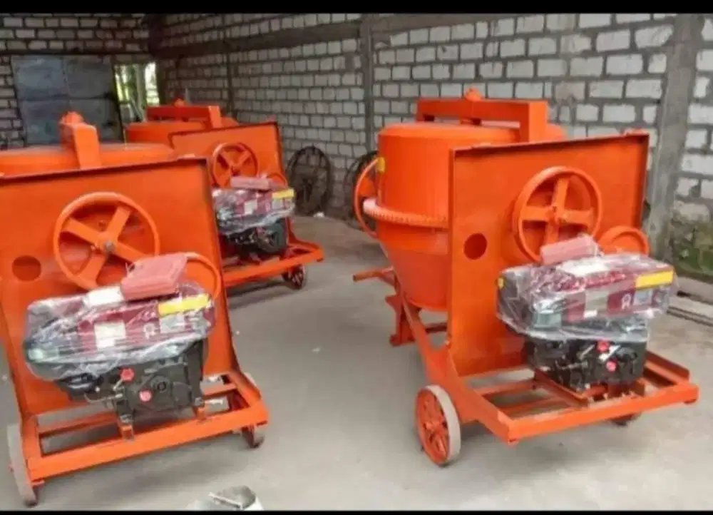 Molen semen kapasitas 50kg komplit mesin