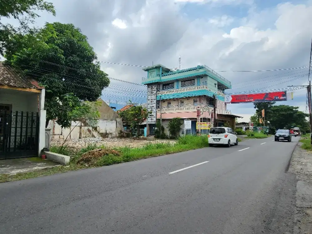 Tanah Solo Kartasura Pinggir Jalan Raya