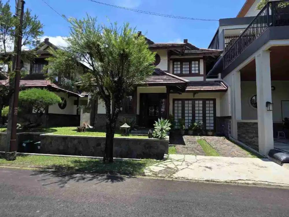 Rumah view gunung dan Hambalang cluster Sentul city Bogor