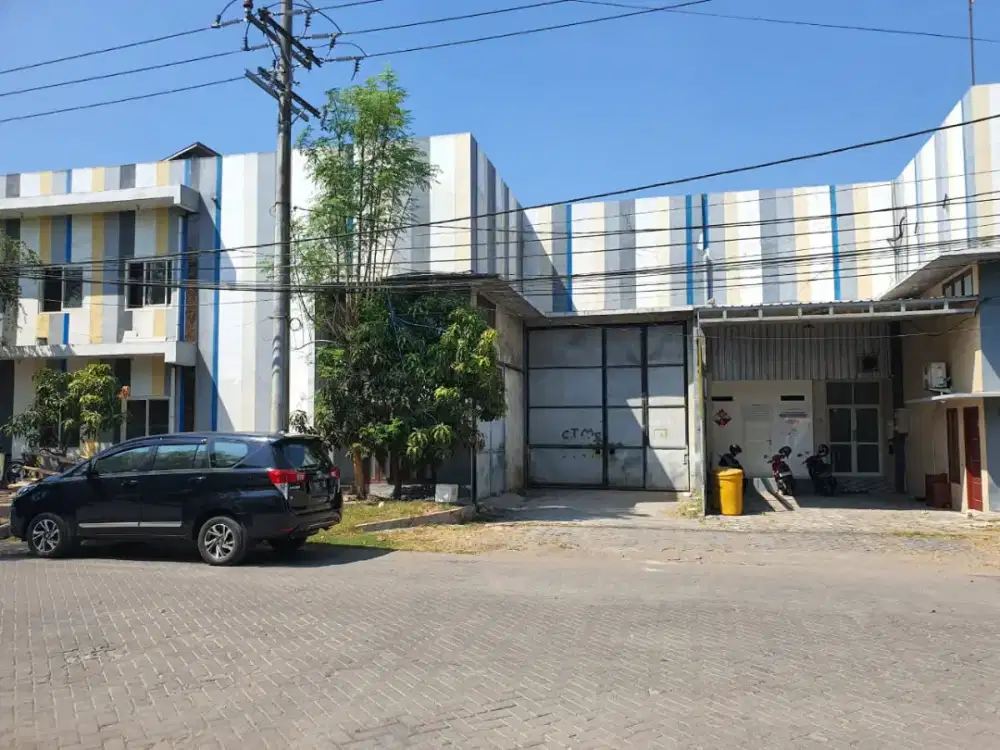 Dijual atau disewakan pergudangan safe n lock lingkar timur sidoarjo