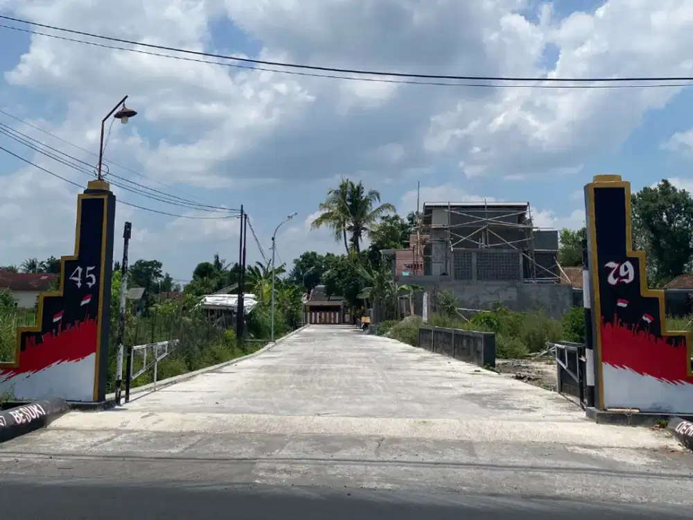 Utara Dawet Ringin Purwo, Tanah Pekarangan Siap Bangun