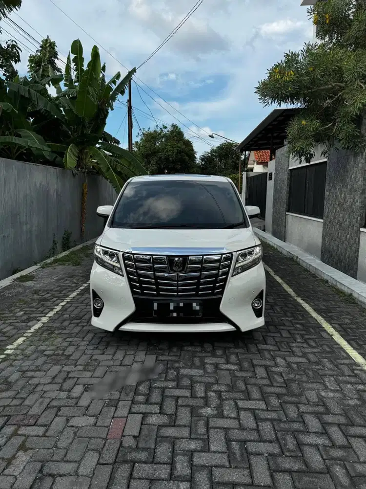 TOYOTA ALPHARD G 2016 Low KM Lsg Pemakai