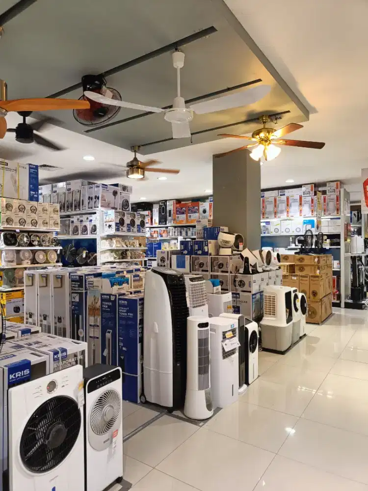 Kipas angin dan air cooler