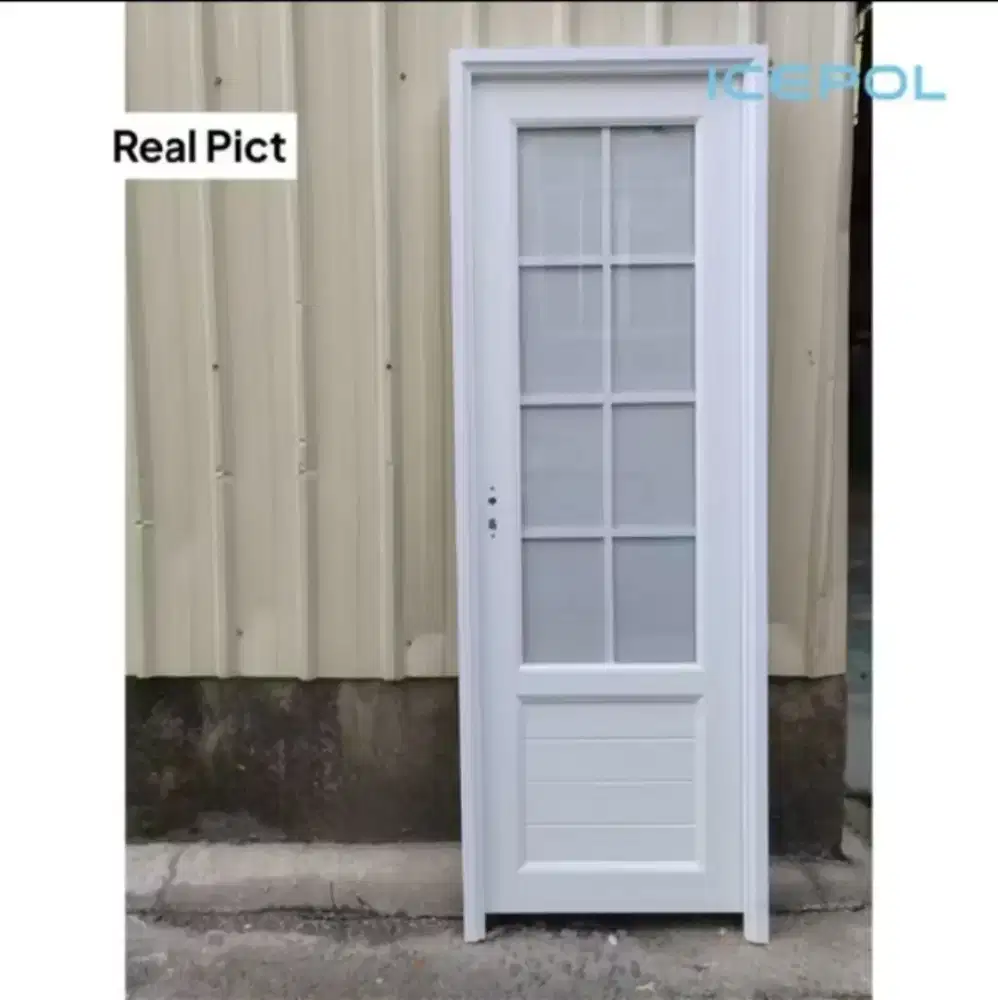 Pintu almunium ice pool