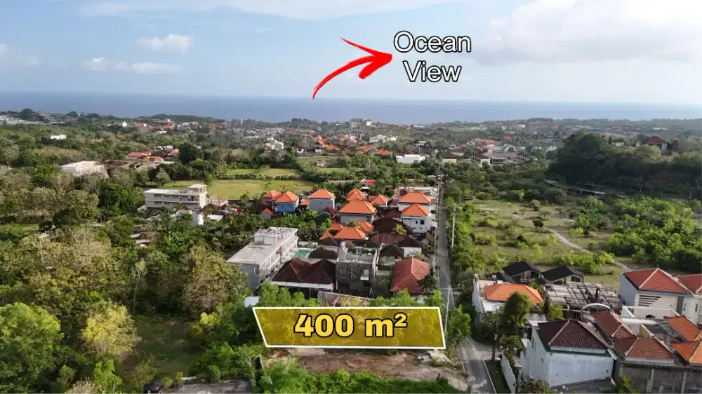 Tanah Plot Kecil Unblock Ocean View Ratna Ungasan Bali