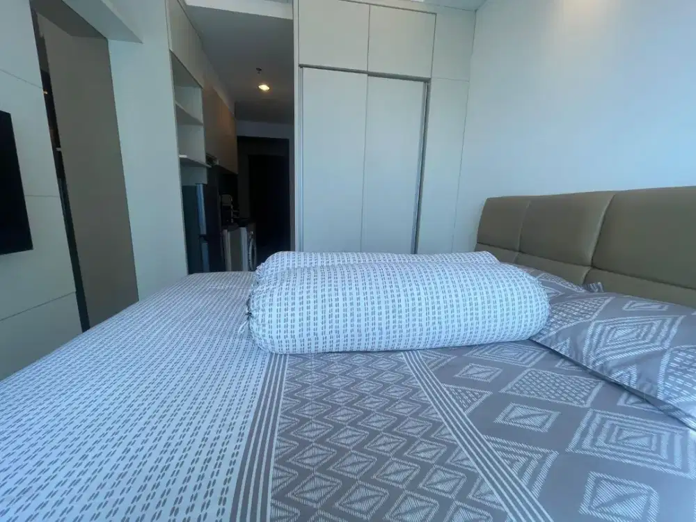 Disewakan Apartemen Puri Mansion 21 m2 Studio Furnish View Bagus Harga Termurah 27 Juta Per Tahun