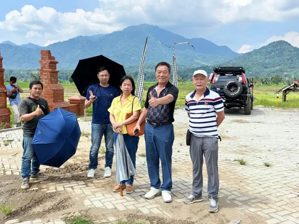 Jual Tanah Kavling Murah Tidak Pakai Ribet Legalitas Aman View Indah nempel jalan provinsi  di Tanjungsari Bogor Timur