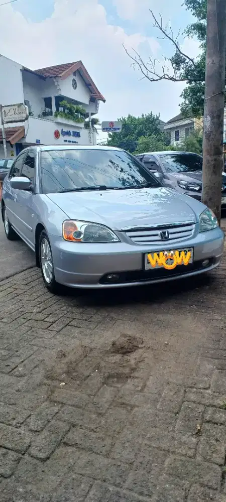 Honda Civic Vtis Silver 2003 low km Istimewa diatas rata2