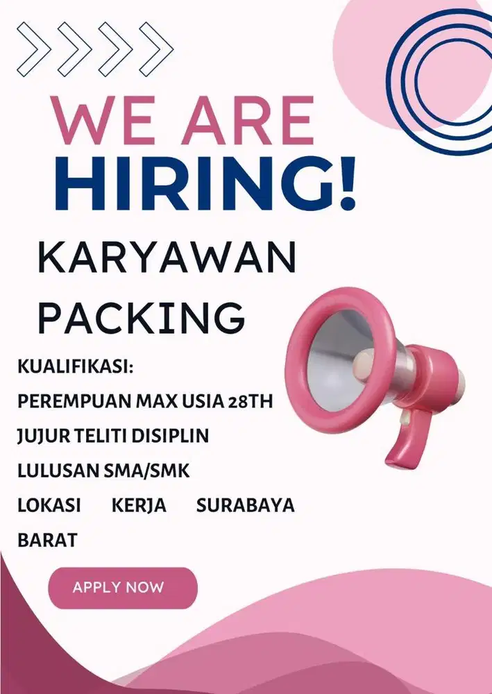 Lowongan Kerja Packing Online Shop