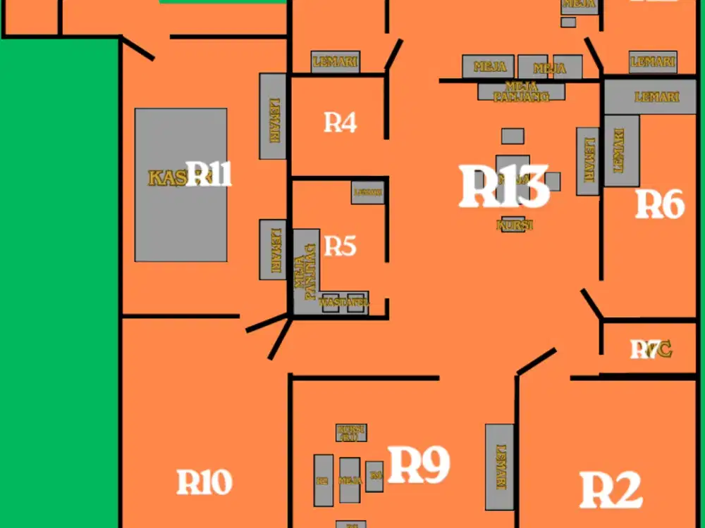 Rumah Asri Untuk Kantor