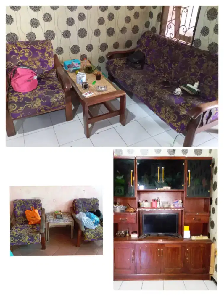 Kursi tamu kayu jati