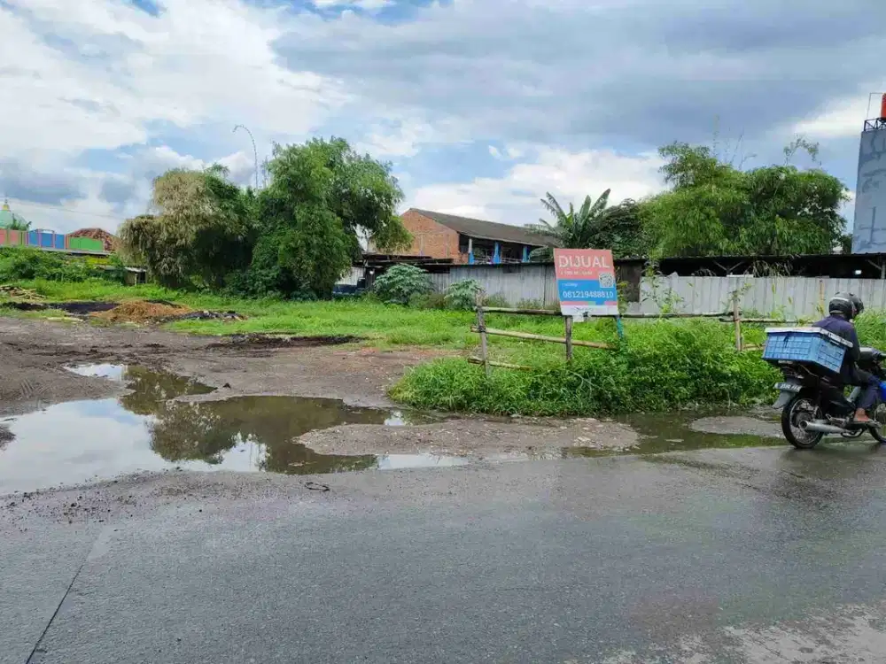 Tanah padat 2 muka dijual/ sewa di duren jaya bekasi timur bekasi