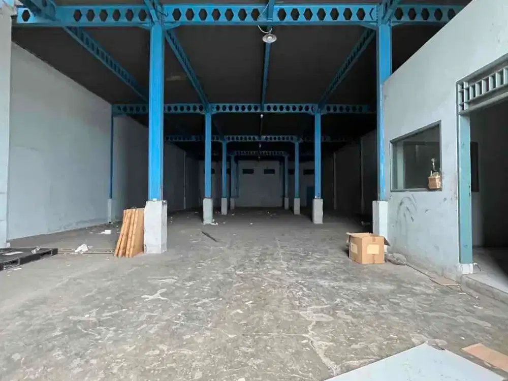 Disewakan gudang miami bisa gandeng dekat pintu tol