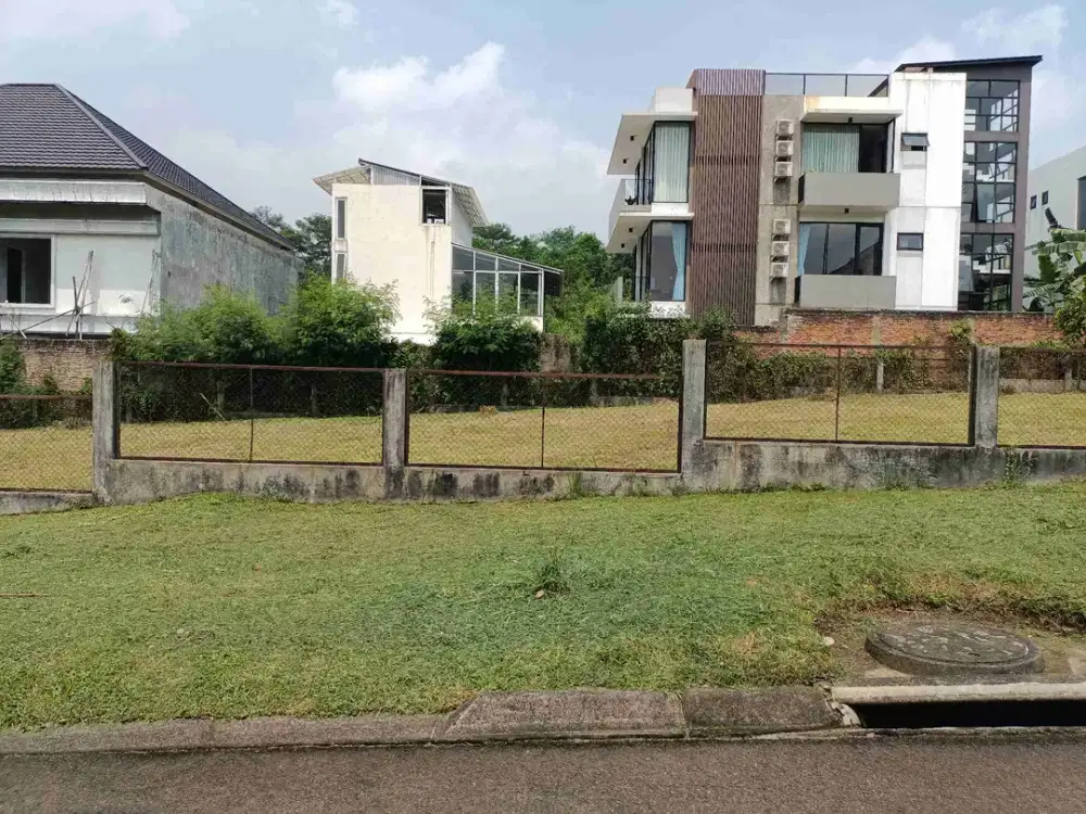 kavling sertifikat view gunung cluster Sentul city Bogor