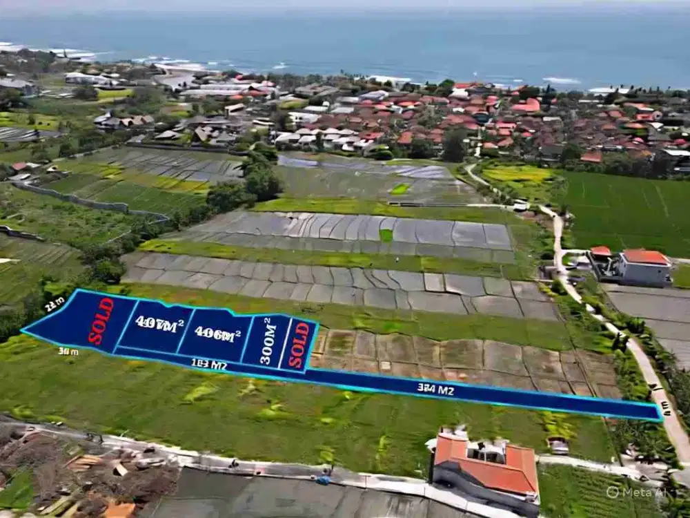 DIJUAL TANAH KECIL MURAH PANTAI SESEH