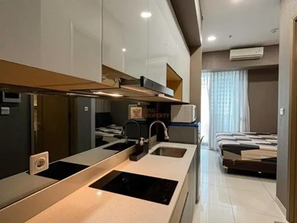 Fasilitas Lengkap Sewa Studio Furnished Bagus Akses Clubhouse, Kolam Renang Dekat ke Mall Hublife, Taman Anggrek, Central Park Taman Anggrek Residence