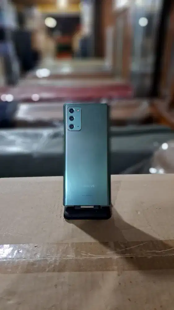 samsung note 20 with s pen, fingerprint on, face id on, ex SEIN