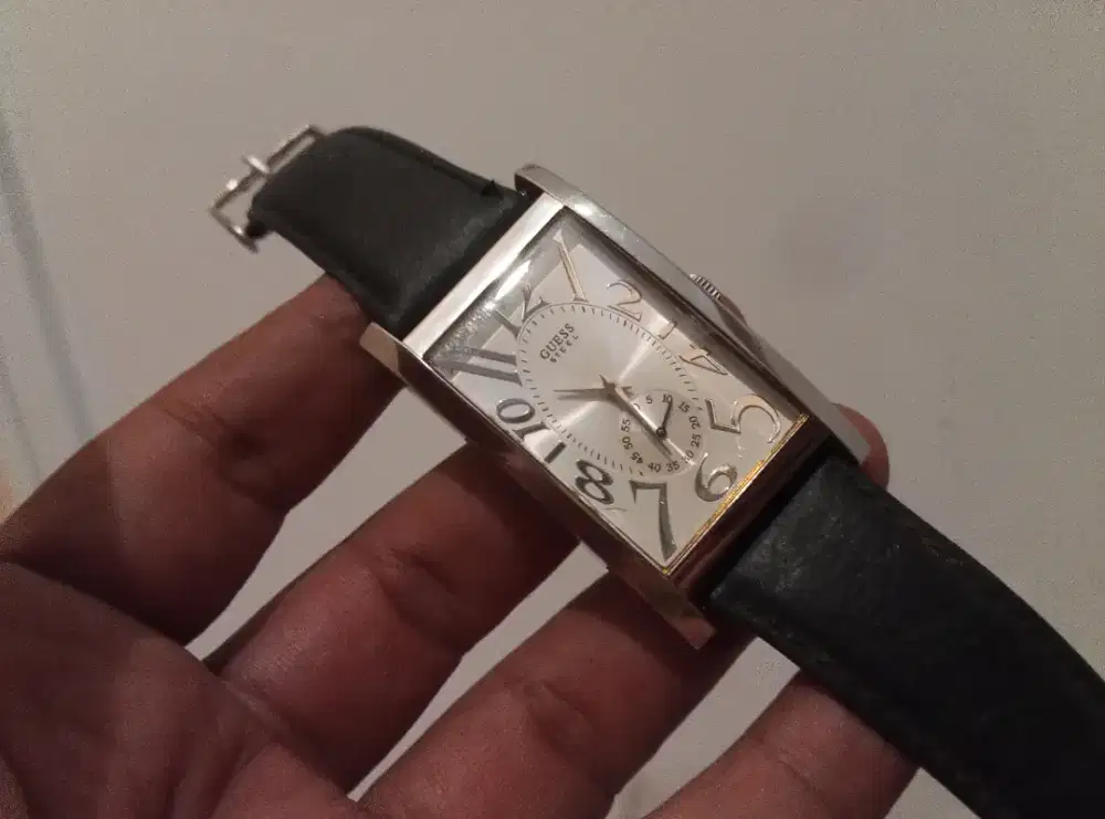 Jam Tangan Guess steel Original