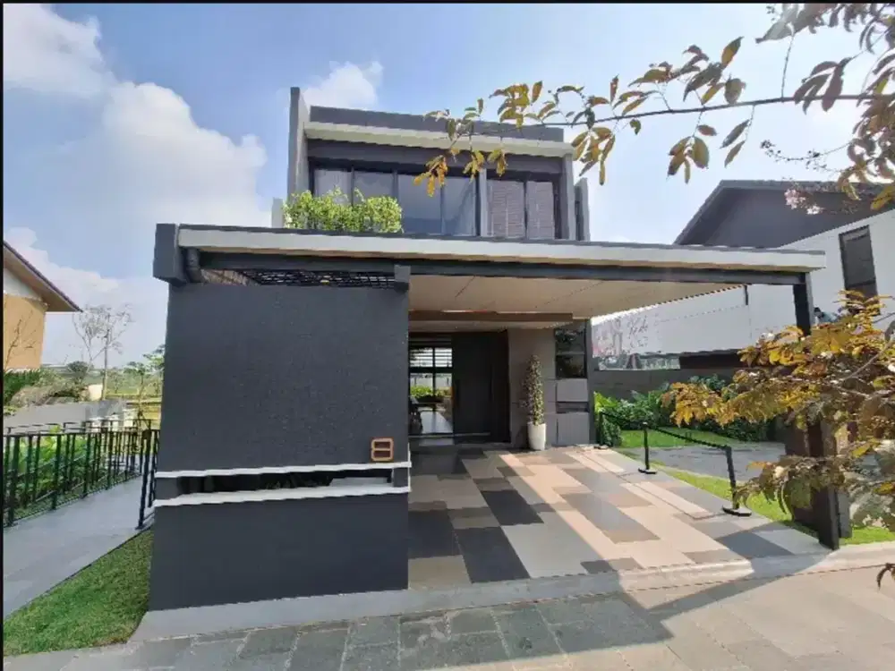 Di Jual Rumah Premium Blackslate Park Serpong 4 Kamar 2 Lantai