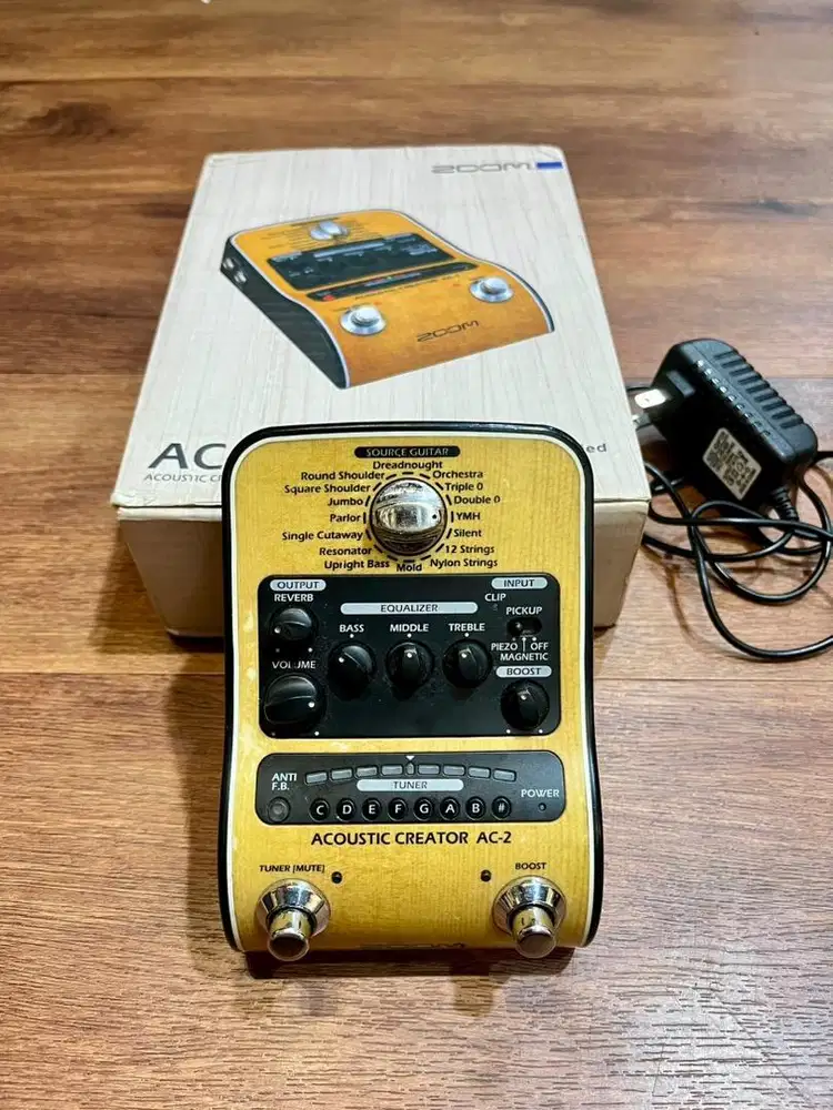 Zoom AC-2 Acoustic Creator - Enhanced Direct Box