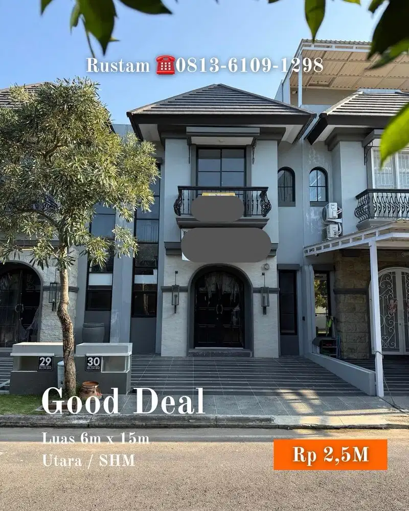 Villa baru citraland gama city medan