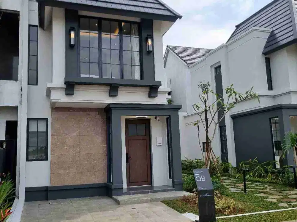 5 menit ke AEON BSD! Rumah French Style Cluster Hortis Lacovia Citra Garden Serpong
