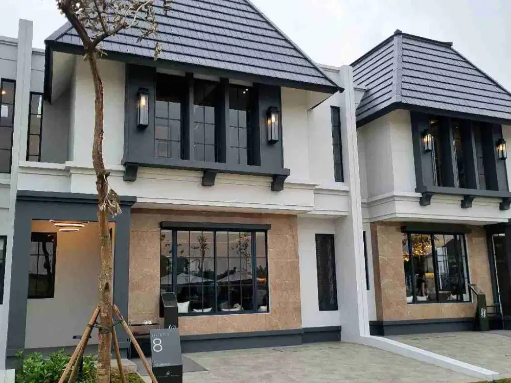 5 menit ke AEON BSD! Rumah French Style Cluster Hortis Lacovia Citra Garden Serpong