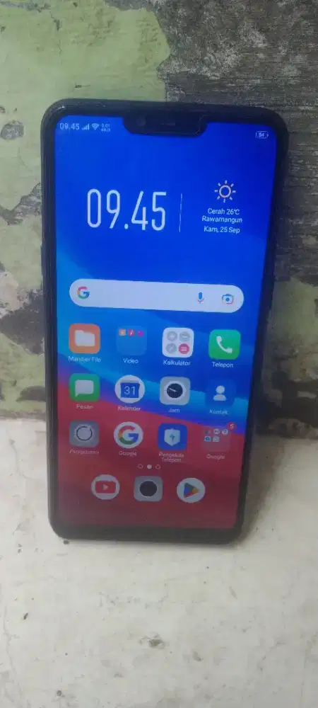 Oppo a3s Ram 3/32 original normal dan mulus