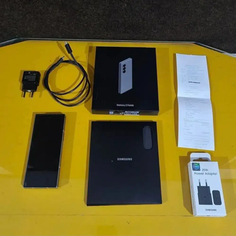 HP Samsung Galaxy z fold 6 silver shadow ram 12gb rom 256gb