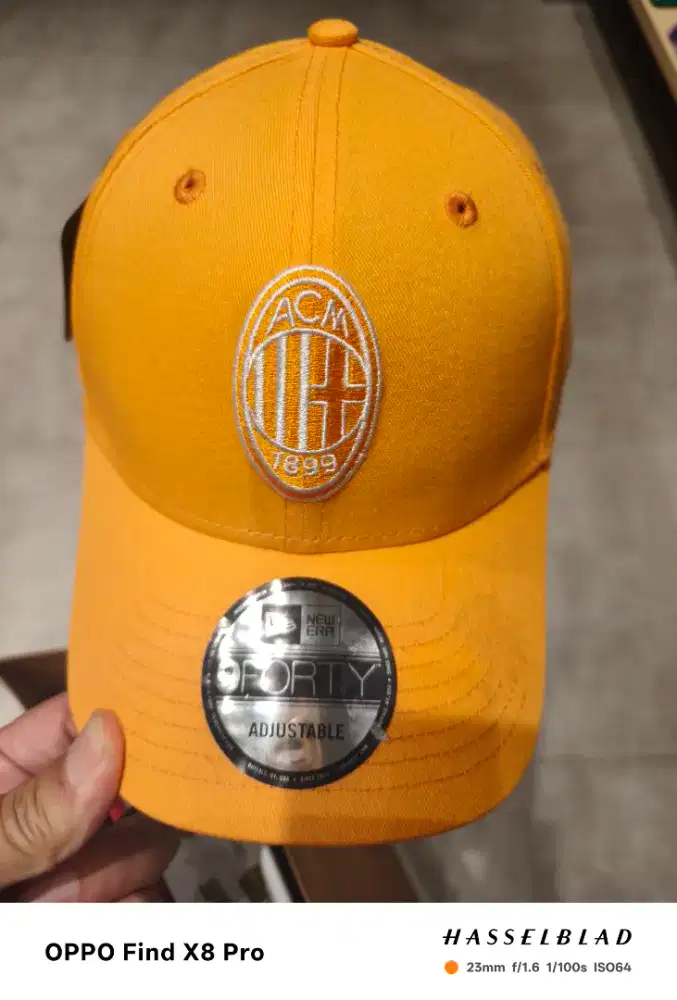 Topi AC Milan merk New Era original