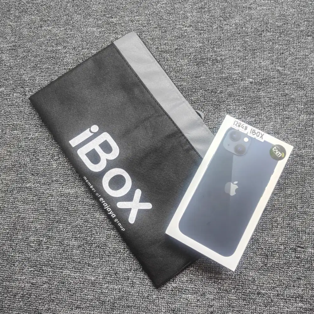( IBOX) NEW IPHONE 13 128GB MIDNIGHT PA/A