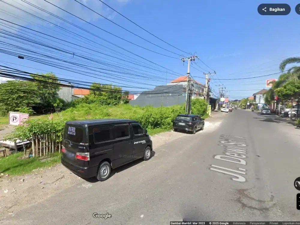 Dijual Lahan Kosong Jl Utama Dewi Sri dekat Pantai