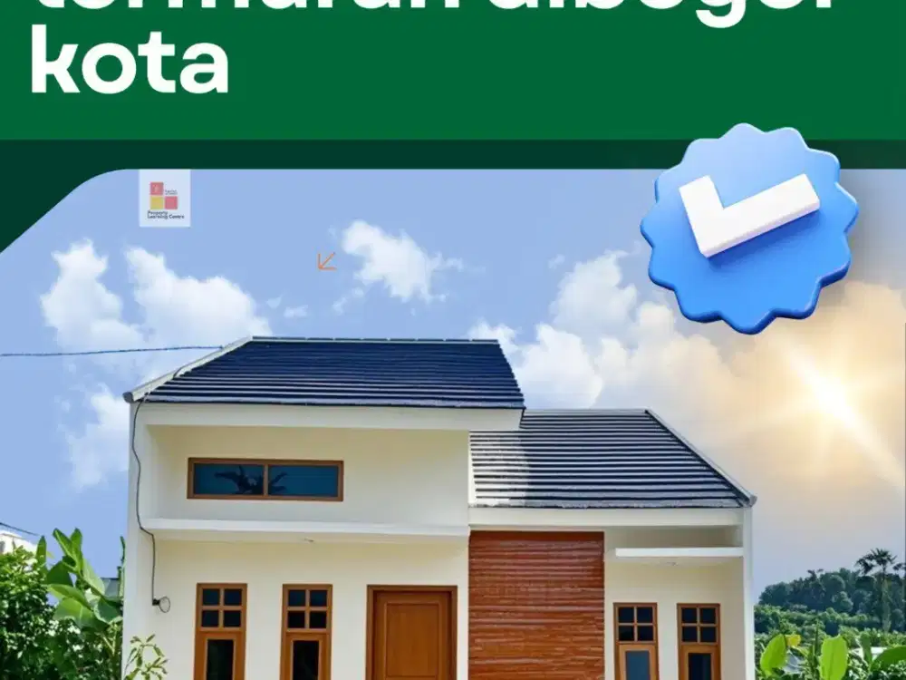 Rumah Cash Modern Minimalis, Untuk Istri Yang Manis Di Bogor Kota