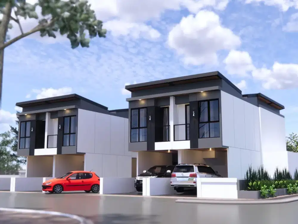 Rumah cantik 2 lantai dekat stadion jis Sunter Jakarta utara