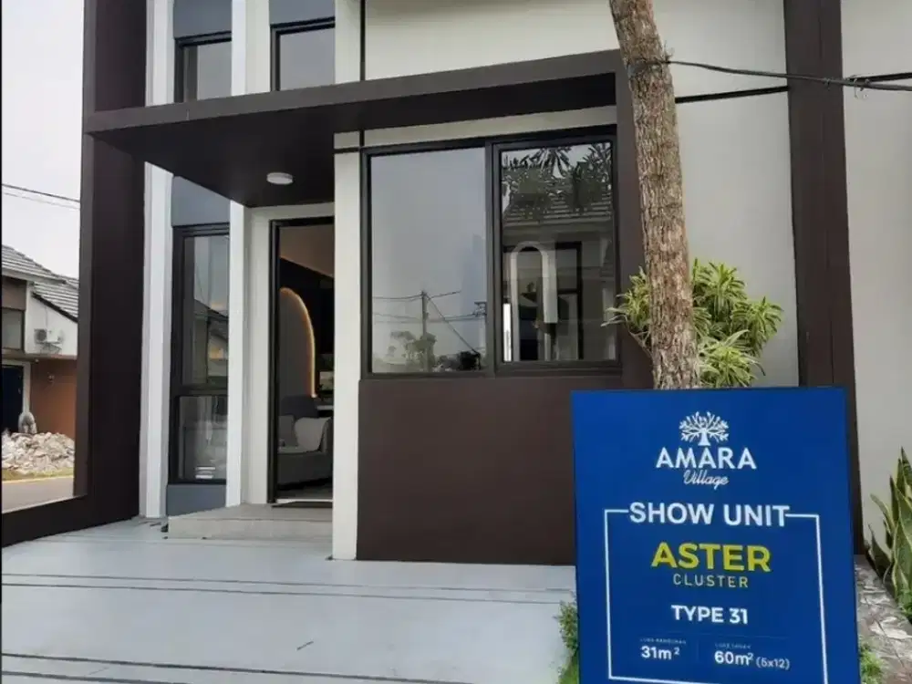 Siap Huni Dekat Stasiun Parung Panjang n Toll Legok BSD Amara Village