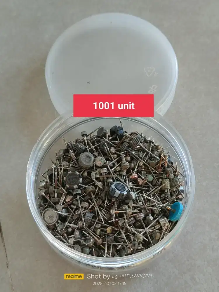 Putaran jam tangan crown jam tangan 1001 unit second borongan