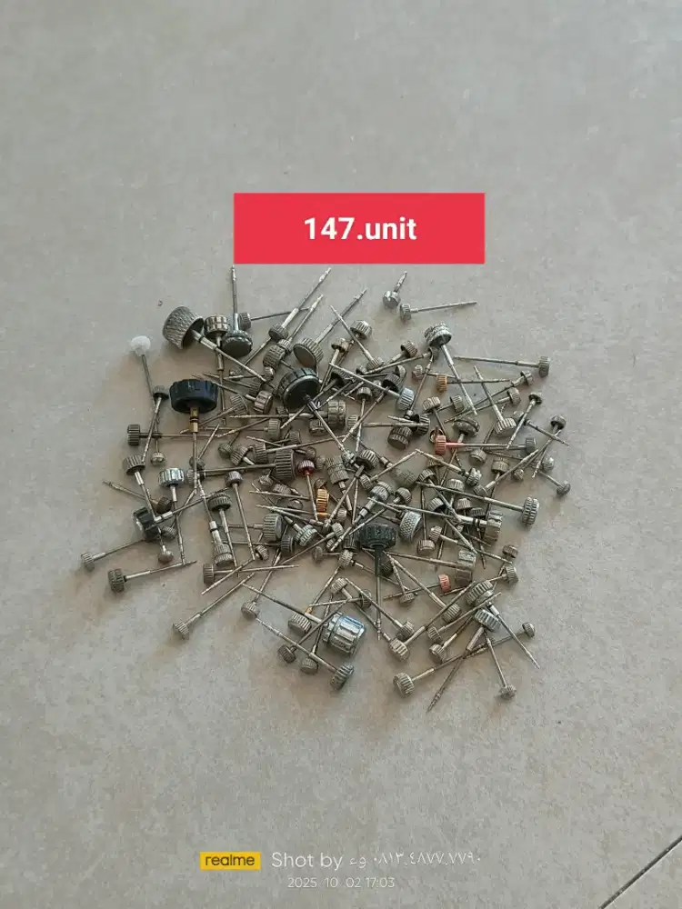 Crown jam tangan putaran jam tangan 147 unit second borongan