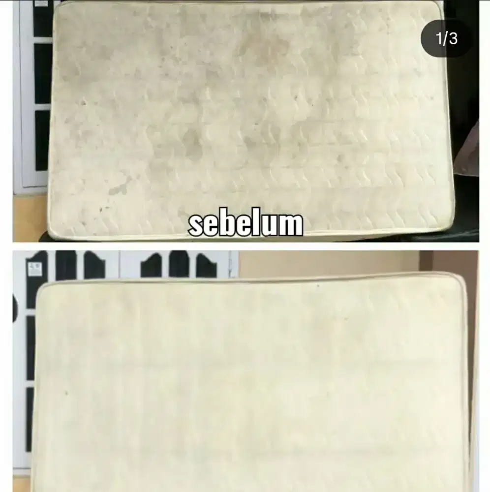 Jasa panggilan homeservis cuci sofa sofabed kasur springbed karpet