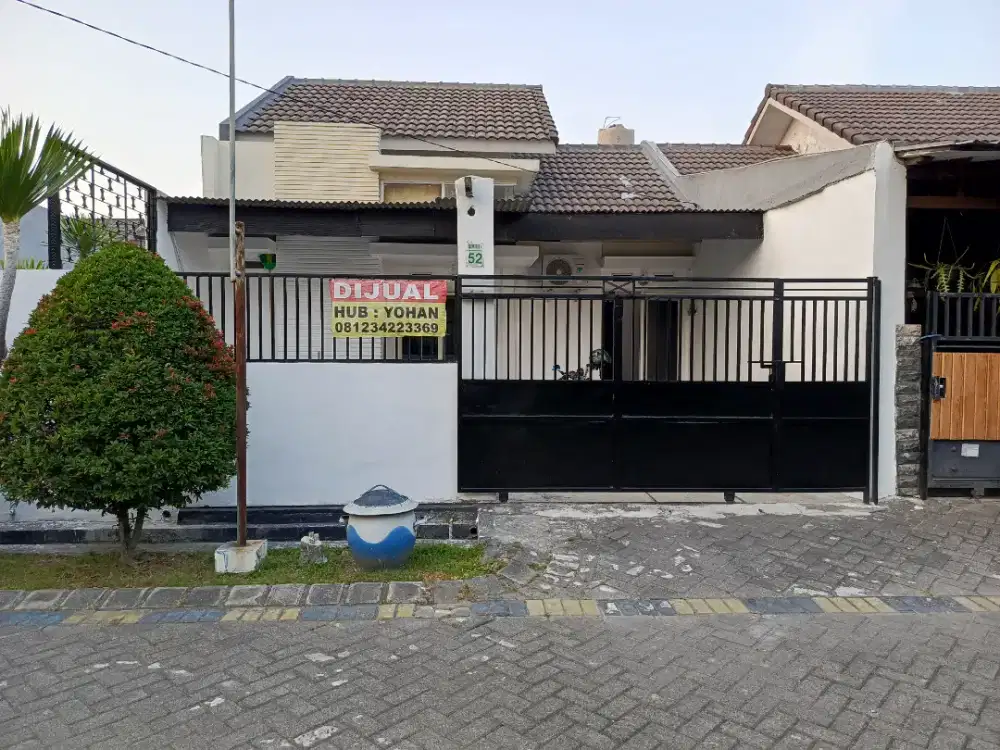 Jual rumah 7x15,full bangunan,2KT,1KM,tinggal masuk,hadap selatan